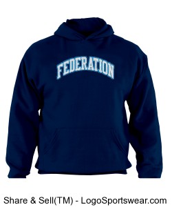 Team Federation Varsity Sweatshirt Design Zoom